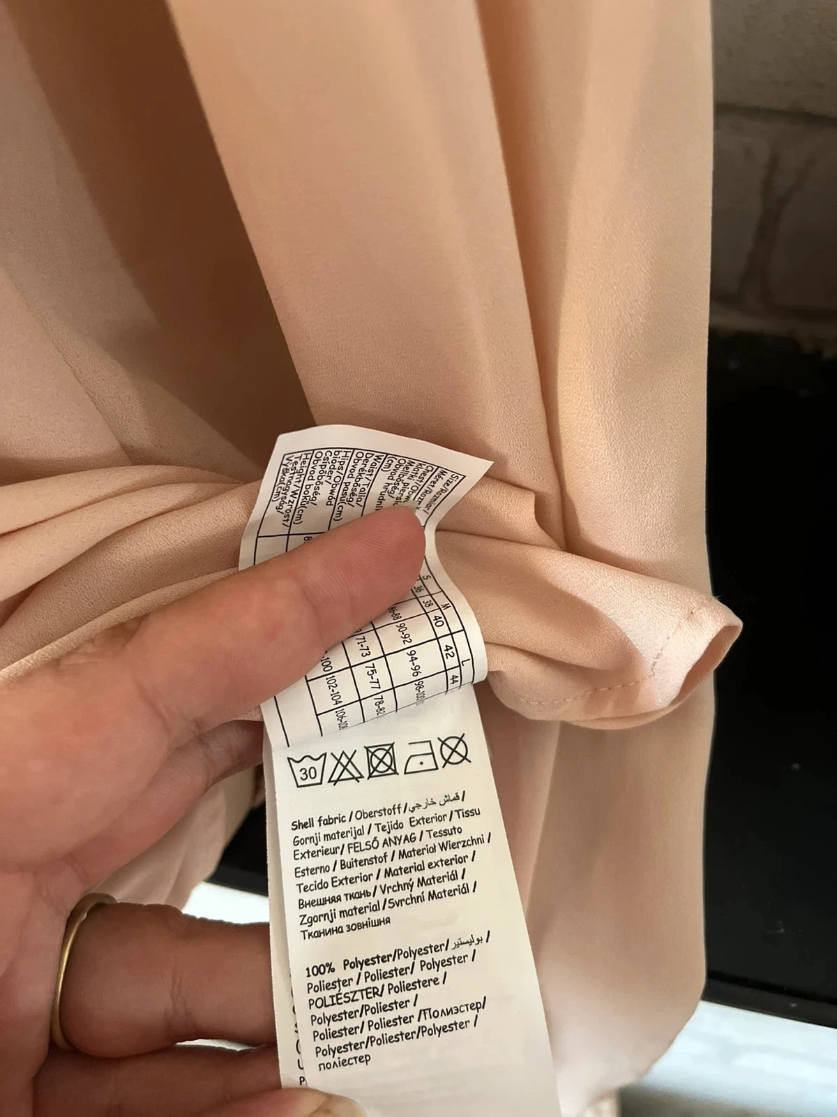 Vrouwelijke vloeiende blouse met ritskraag – Pimkie – Maat 38 – photo 5
